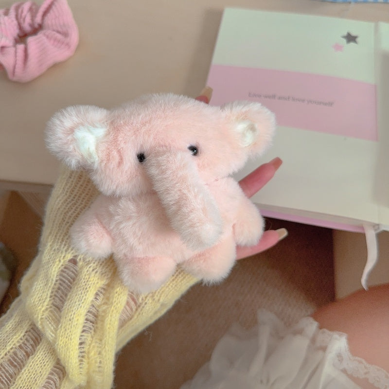 Adorable Plush Baby Elephant AirPods Case