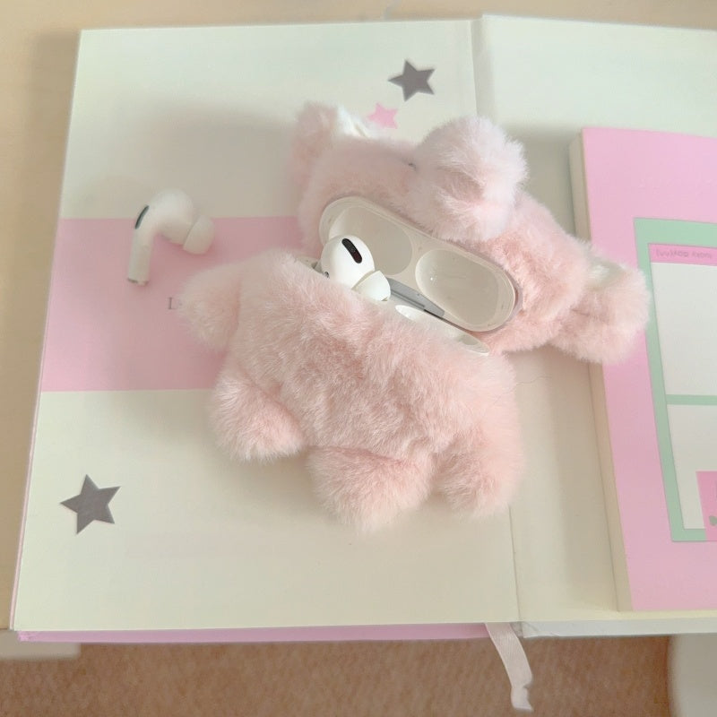 Adorable Plush Baby Elephant AirPods Case