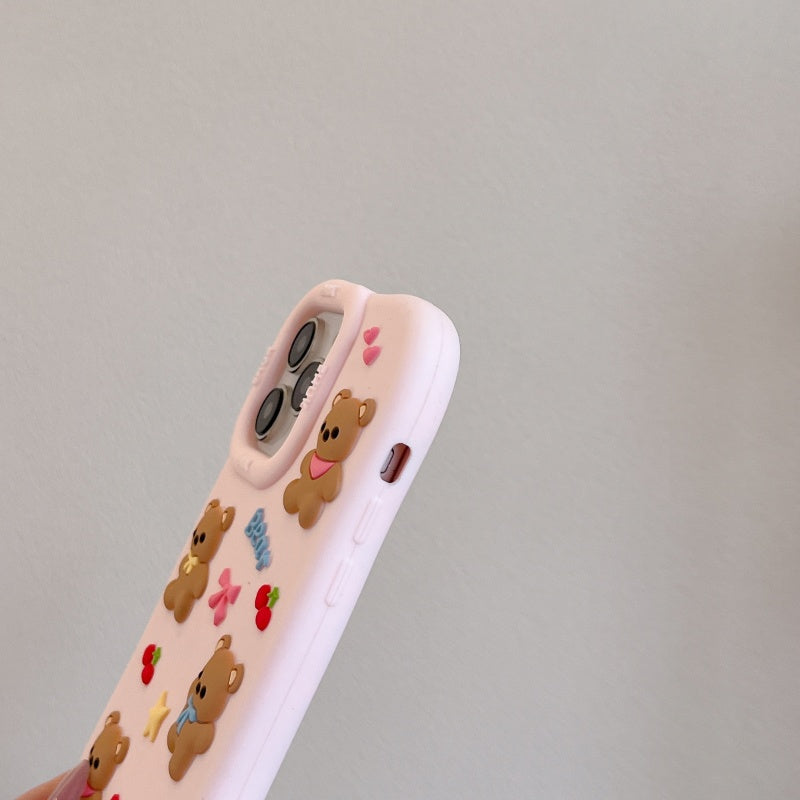 Adorable 5 Little Bears iPhone Case