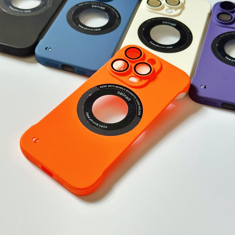 Black Semi-edge Magnetic iPhone Case