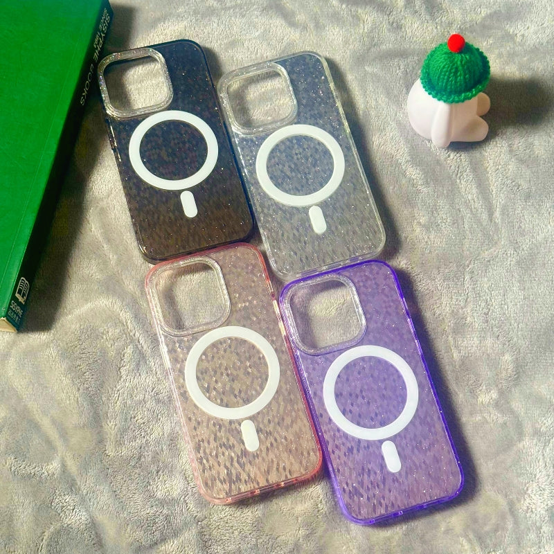 Silver Reflective Magnetic iPhone Case