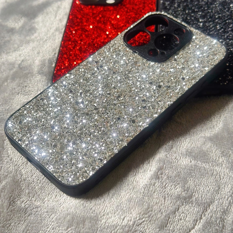 Shiny Silver iPhone Case