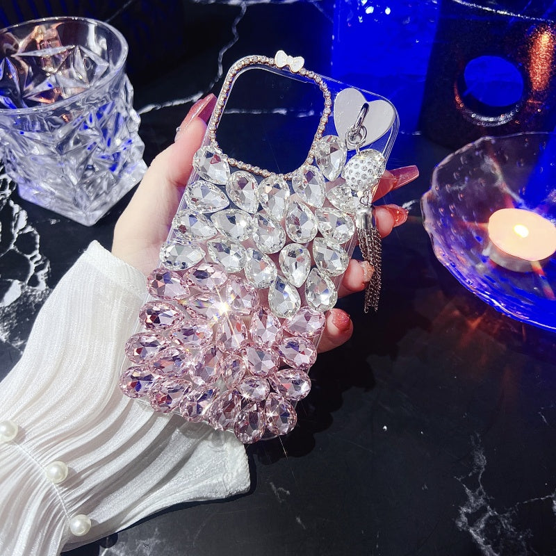 Dazzle & Swing!Rhinestones Fringe iPhone Case #BlingItOn