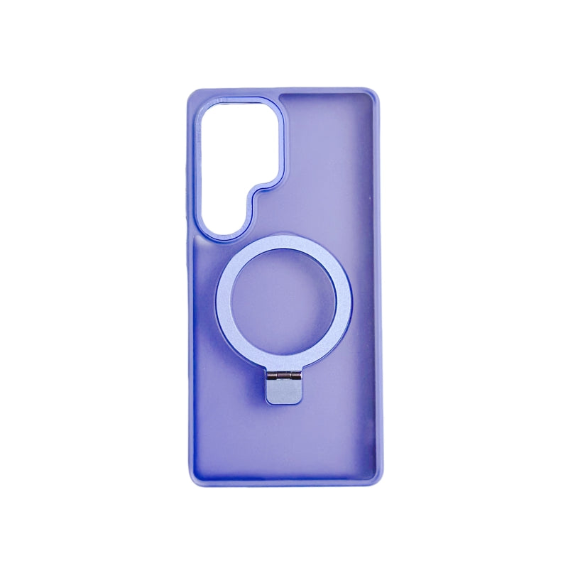 Blue Magnetic Sumsung Phone Case With Stand