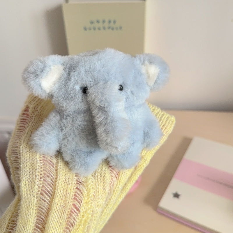 Adorable Plush Baby Elephant AirPods Case