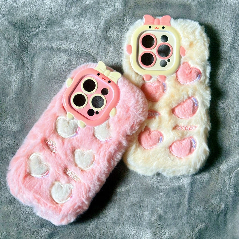 Furry Heart iPhone Case