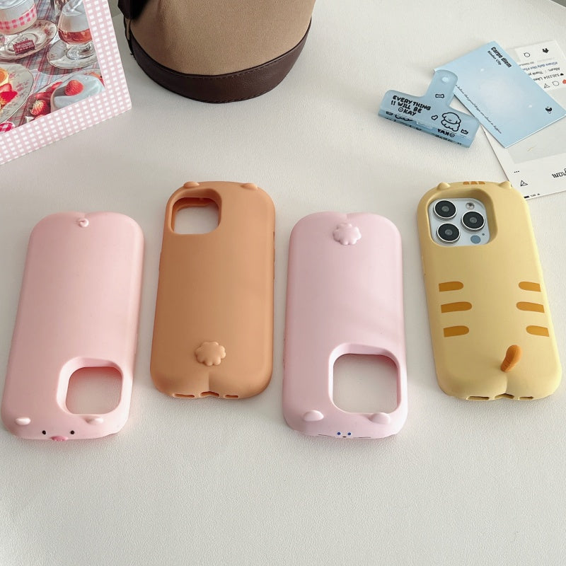 Pancake Lazy Bunny iPhone Case