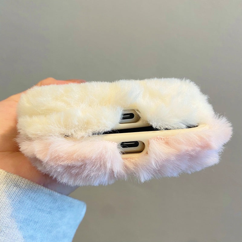 White It’s Ok Plush iPhone Case