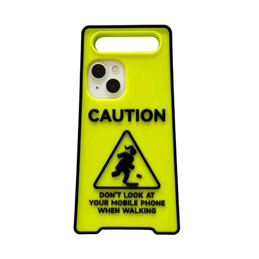 Glow-in-the-Dark Sign iPhone Case with Handle