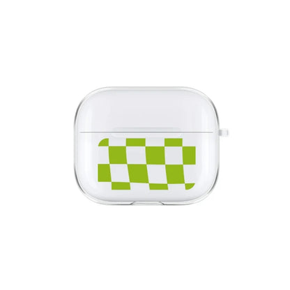 Green Grid AirPods Case