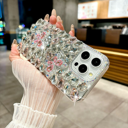 Sparkling Rhinestones Butterfly iPhone Case