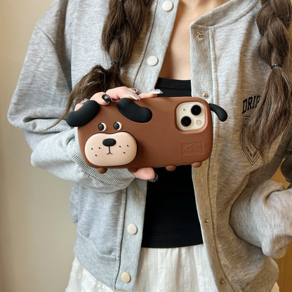 Free-Range Dog Stand iPhone Case