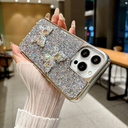 Your Phone Deserves This Bling! ✨Ultra-Gloss Electroplated Dual-Diamond iPhone Case #ShineLikeYou