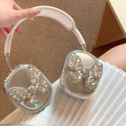 Sparkling Crystal-Encrusted Butterfly AirPods Max Case