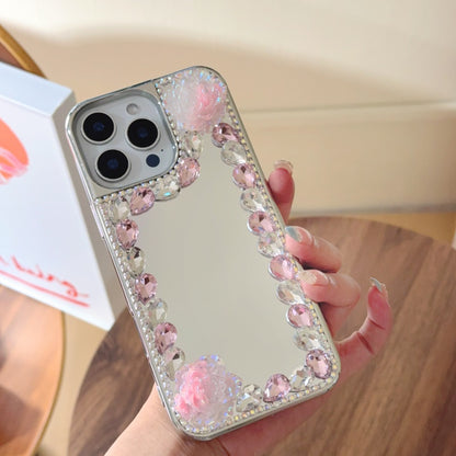 Ombre Rose Mirror iPhone Case