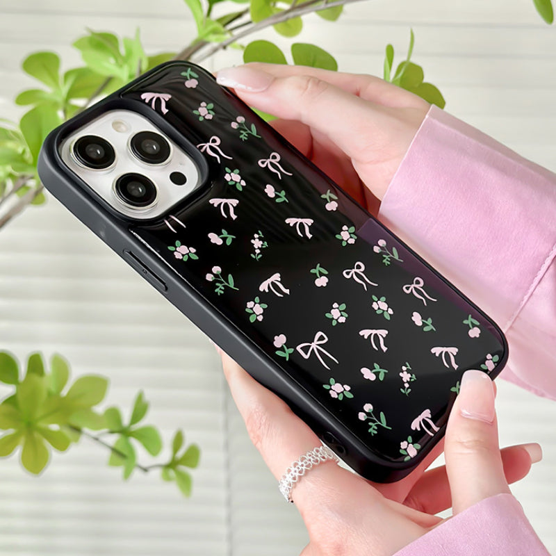 Flowers Bows iPhone Case