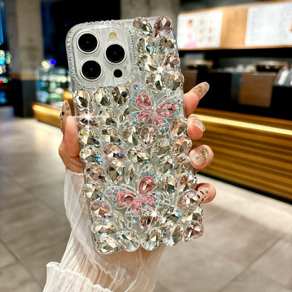 Sparkling Rhinestones Butterfly iPhone Case
