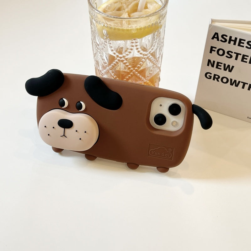 Free-Range Dog Stand iPhone Case