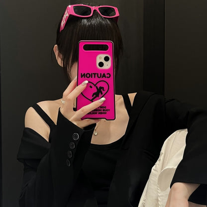 Glow-in-the-Dark Sign iPhone Case with Handle