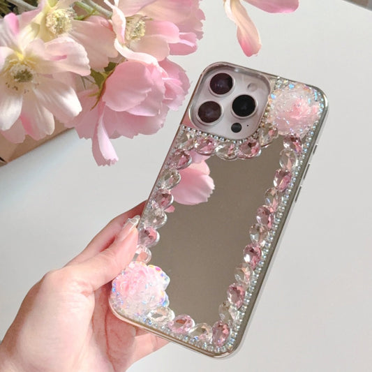 Ombre Rose Mirror iPhone Case
