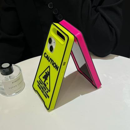 Glow-in-the-Dark Sign iPhone Case with Handle