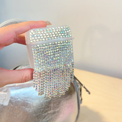 Rhinestone Chain Tassel AirPods Case