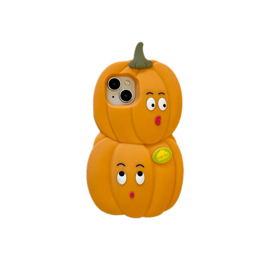 Cute 3D Pumpkin iPhone Case