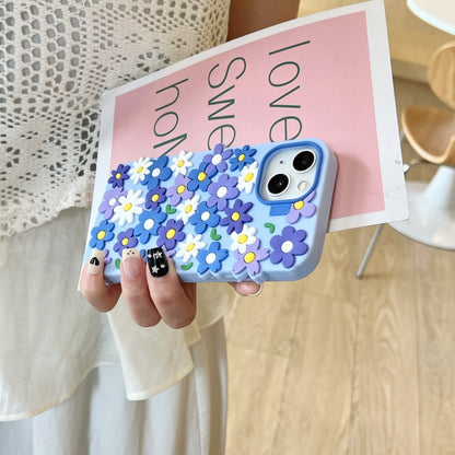 Blue Floral iPhone Case