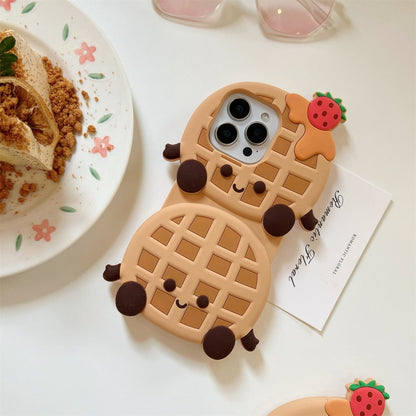 Cute Waffle iPhone Case