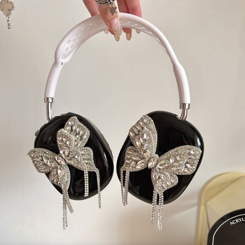 Sparkling Butterfly Fringe AirPods Max Case