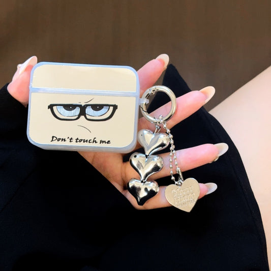 ‘Don't Touch Me’ Mirror AirPods Case With Wrist Strap