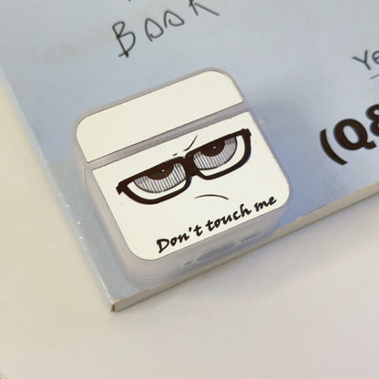 ‘Don't Touch Me’ Mirror AirPods Case With Wrist Strap
