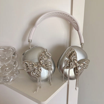 Sparkling Butterfly Fringe AirPods Max Case