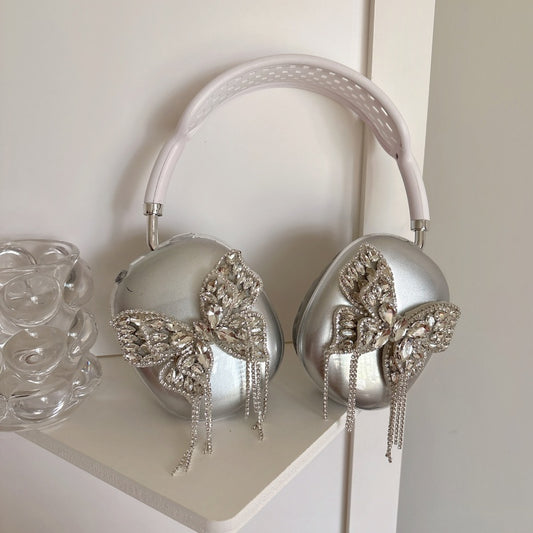 Sparkling Butterfly Fringe AirPods Max Case