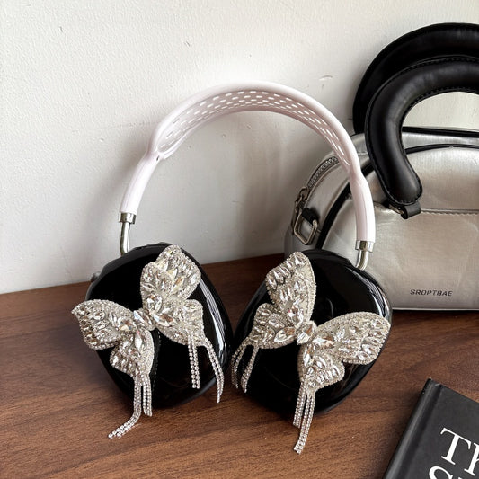 Sparkling Butterfly Fringe AirPods Max Case