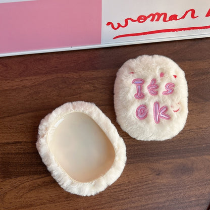 ‘It's OK’  Fuzzy Pink AirPods Max Case