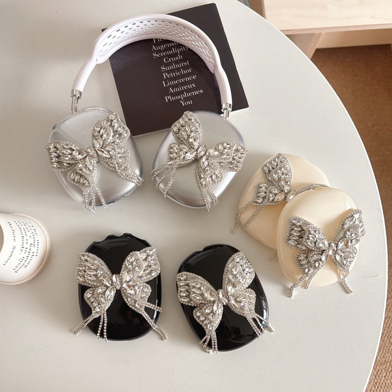 Sparkling Butterfly Fringe AirPods Max Case