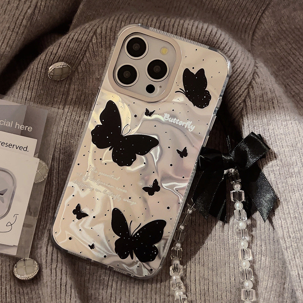 Black Butterfly iPhone Case