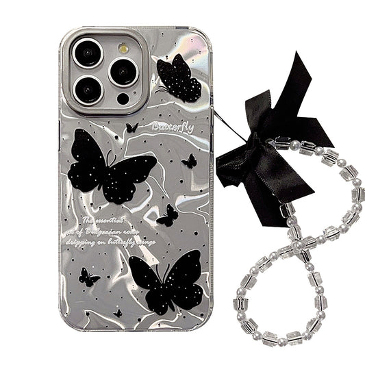 Black Butterfly iPhone Case