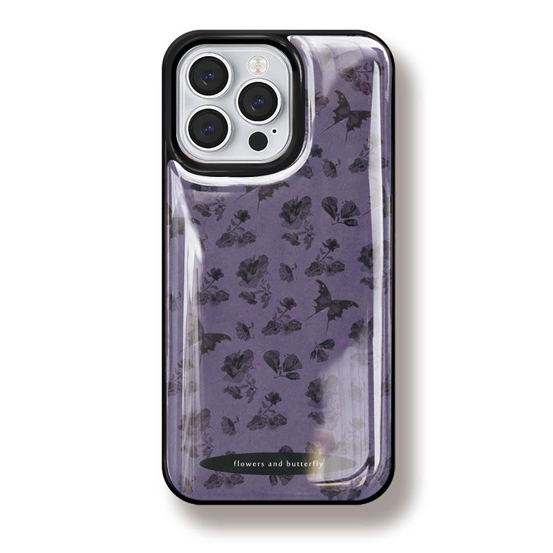 Flowers Butterfly iPhone Case