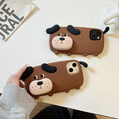 Free-Range Dog Stand iPhone Case