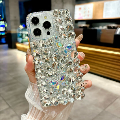 Sparkling Rhinestones Butterfly iPhone Case