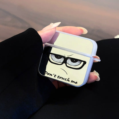 ‘Don't Touch Me’ Mirror AirPods Case With Wrist Strap