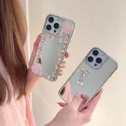 Ombre Rose Mirror iPhone Case