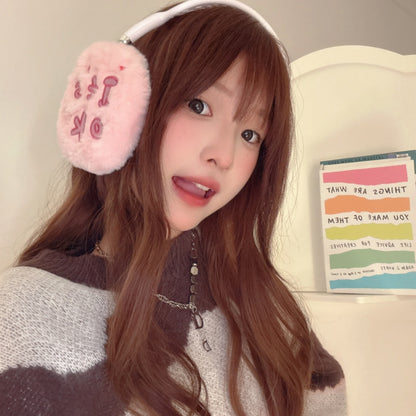 ‘It's OK’  Fuzzy Pink AirPods Max Case