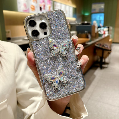 Your Phone Deserves This Bling! ✨Ultra-Gloss Electroplated Dual-Diamond iPhone Case #ShineLikeYou