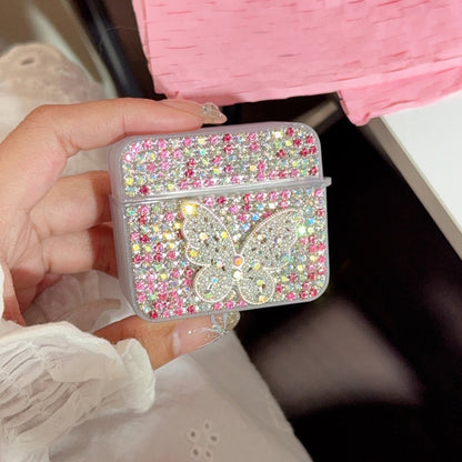 Rhinestone Pearl Butterflyl AirPods Case