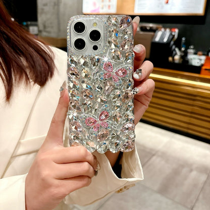 Sparkling Rhinestones Butterfly iPhone Case