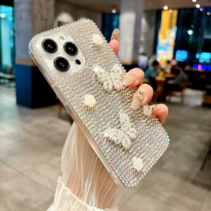 Sparkling Rhinestones Butterfly iPhone Case