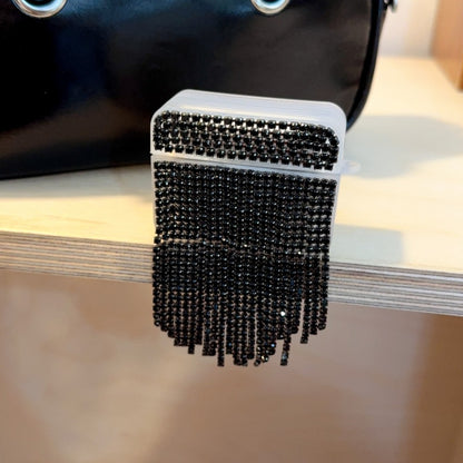 Rhinestone Chain Tassel AirPods Case